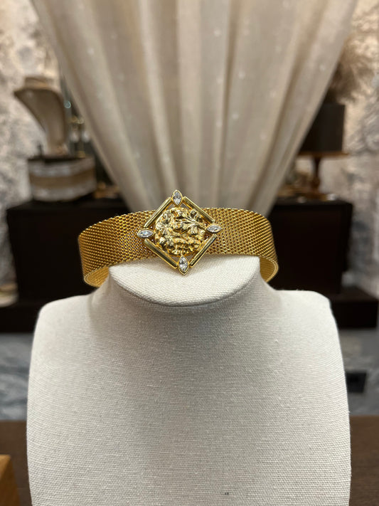 Chocker dorado