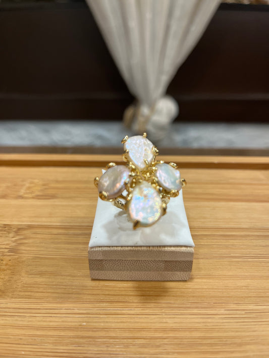 Anillo perla